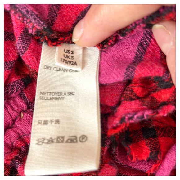 💕We the free button down flannel shirt-size S💕 - Picture 5 of 16